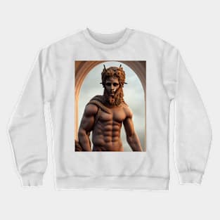 young faun from mythology Crewneck Sweatshirt